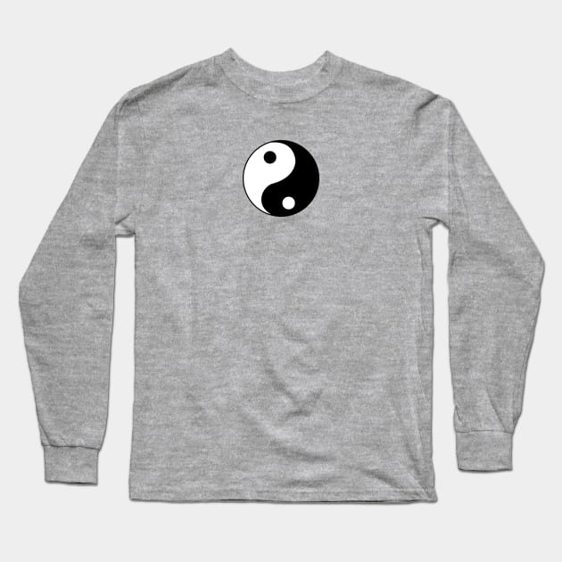 YinYang Long Sleeve T-Shirt by traditionation